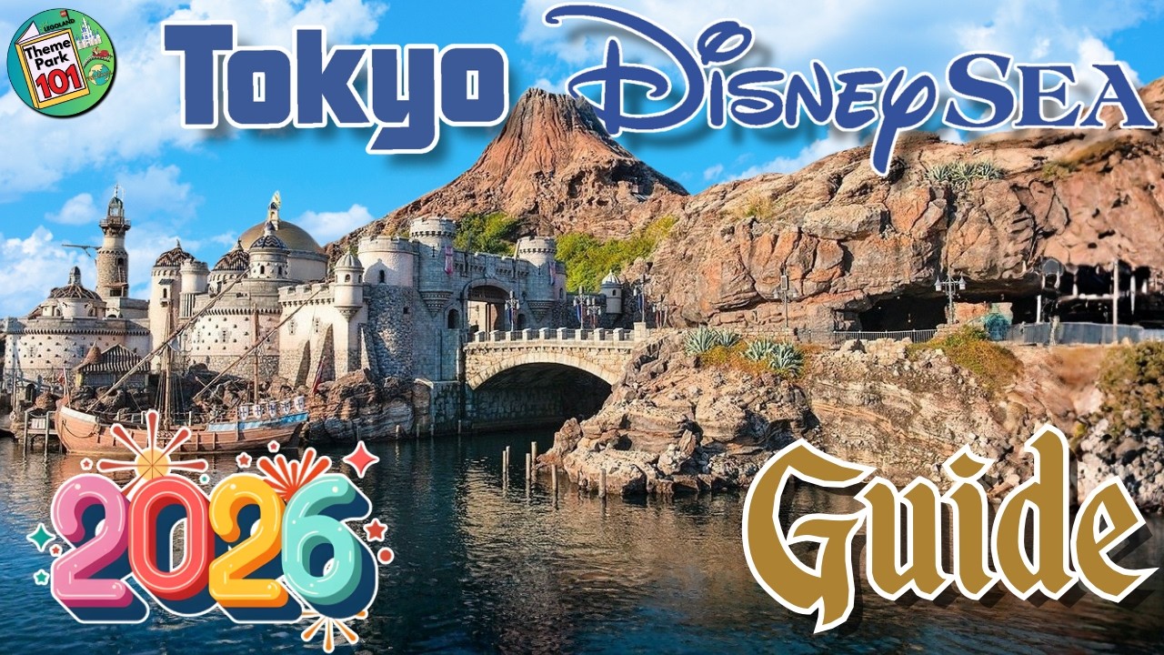 Tokyo DisneySea RIDES & ATTRACTIONS - 2026 - Tokyo Disney Resort, JAPAN