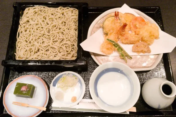 Tempura Soba at Yabu Soba